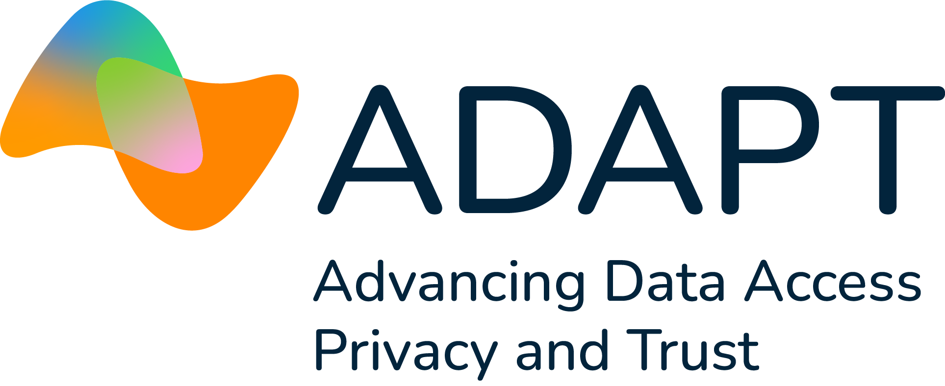 ADAPT Logo With Tagline (Advancing Data Access Privacy and Trust)