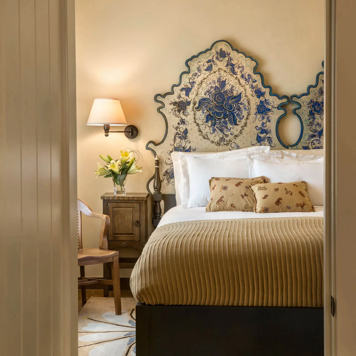 comfortable guest room